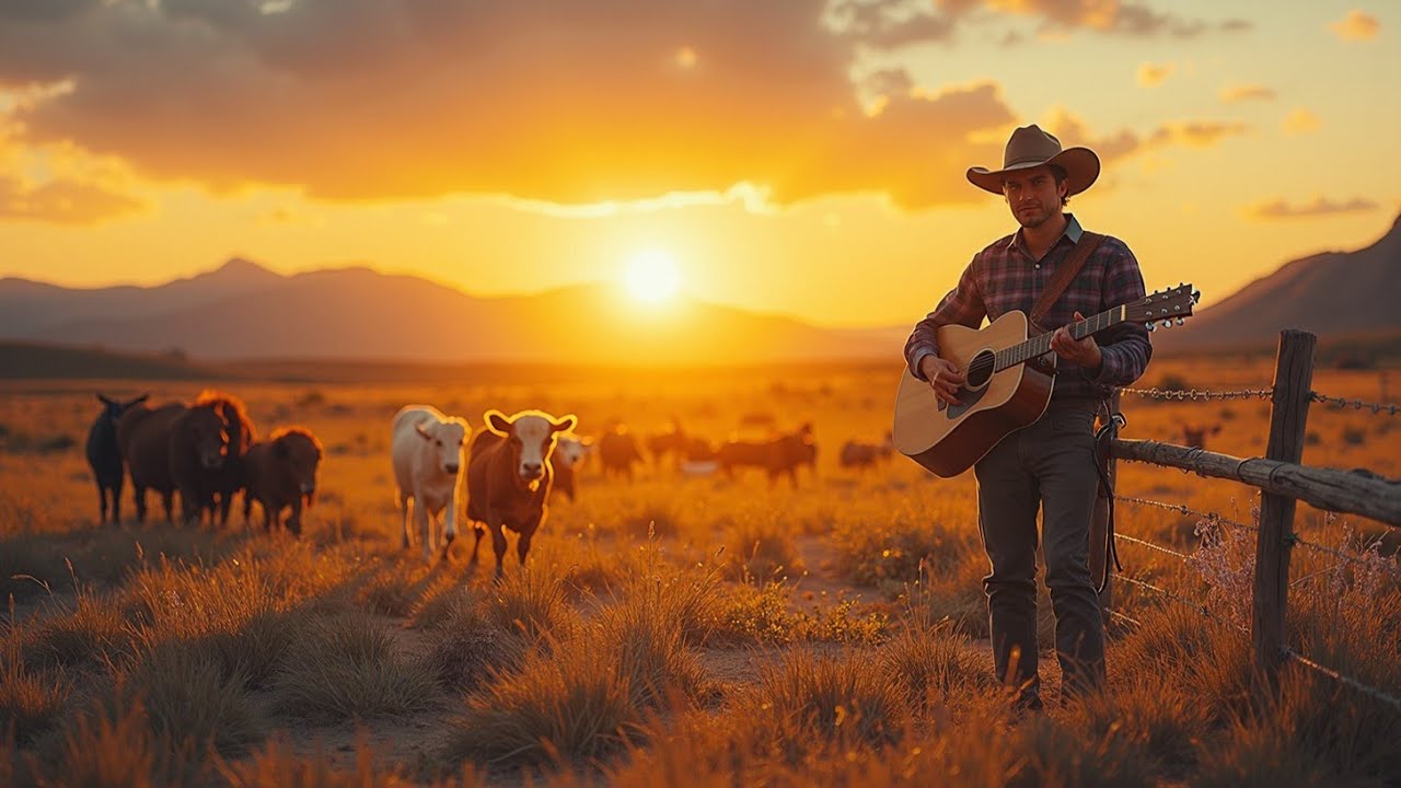Soulful Country Music Playlist Relaxing Country Sounds for Country Lovers Sunset Country Vibes