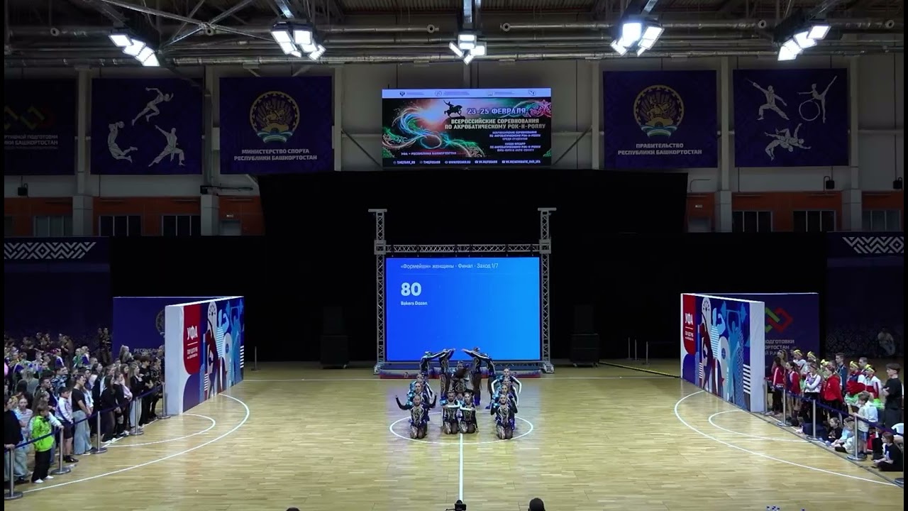 Всероссийские, Формейшн Женщины, финал, 1 заход, 4 место, «Bakers Dozen», клуб Орион