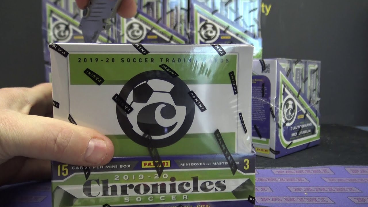 2019/20 Panini Chronicles Soccer 2 Box Break