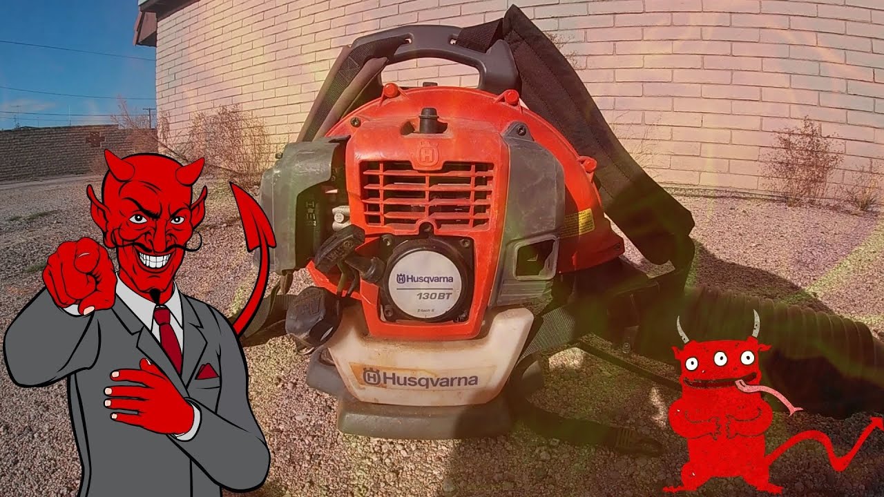 The Blower repair from hell, Husqvarna 130BT easy repair or so I TOUGHT.