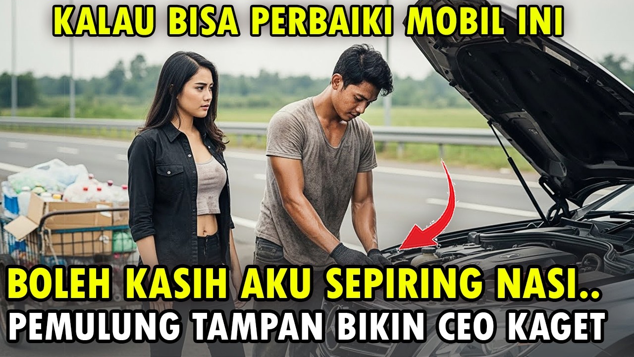 CEO Cantik Terdiam!! Saat Pria Miskin Cuma Meminta Sepiring Nasi, Balasannya Bikin Nangis..