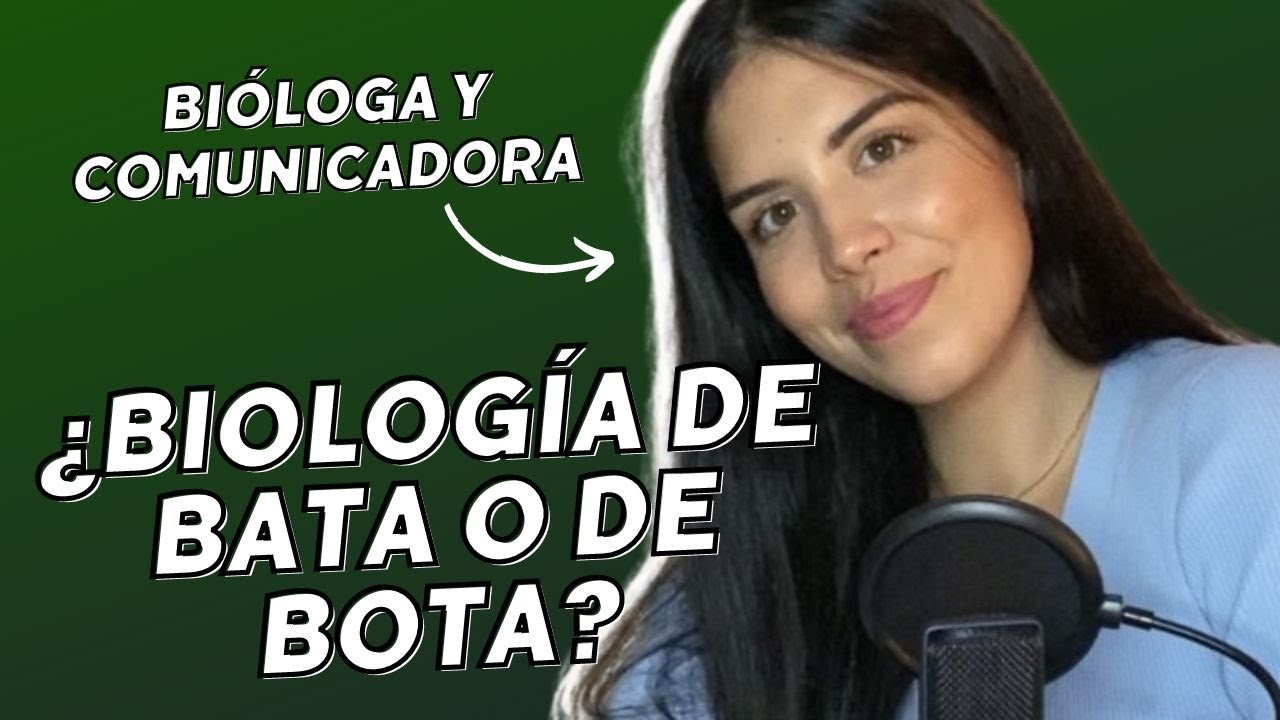 ¿Cómo es estudiar Biología? ¿Biología de bata? ¿De bota? Isa Llano, bióloga y comunicadora