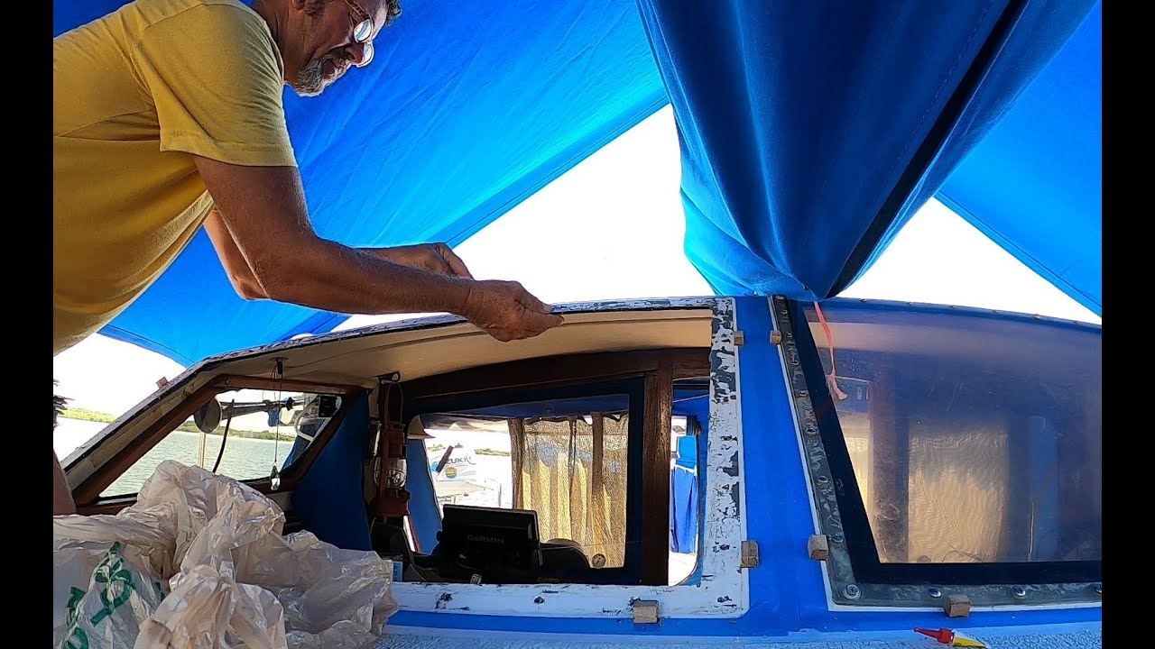 Gemini widow replacement part '2'  How to do it single handedly.