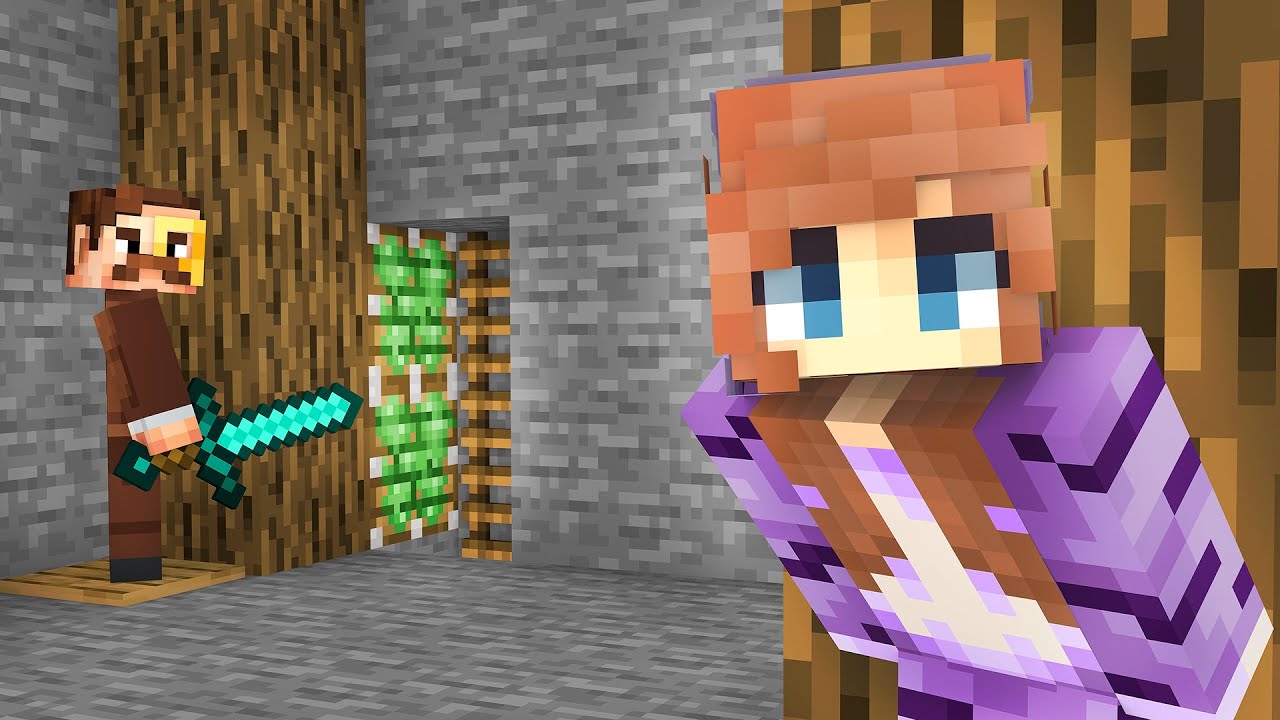 I Built a TOP SECRET BASE in Camp Minecraft...