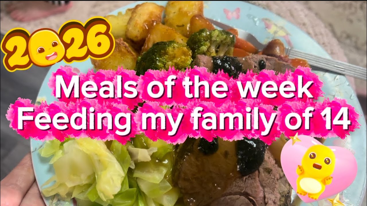 MEALS OF THE WEEK | FAMILY MEAL IDEAS | JANUARY 2026