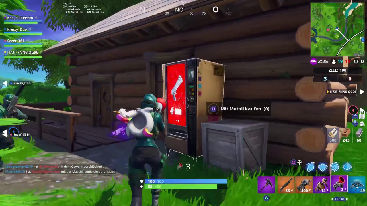 N00B IN FORTNITE #MitSchwitzern #iZDa #SeinNacken #Pirates #LOL #BEST