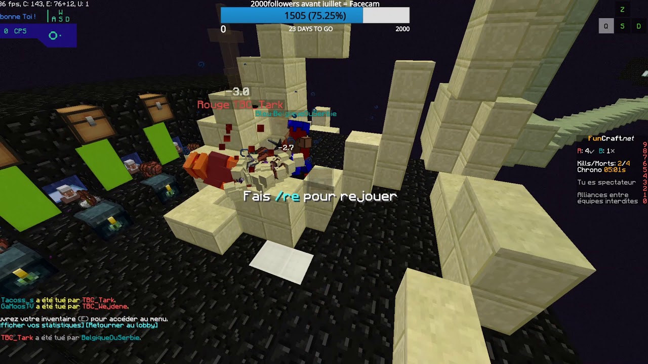 Voici mon vrai level en Rush ! Funcraft