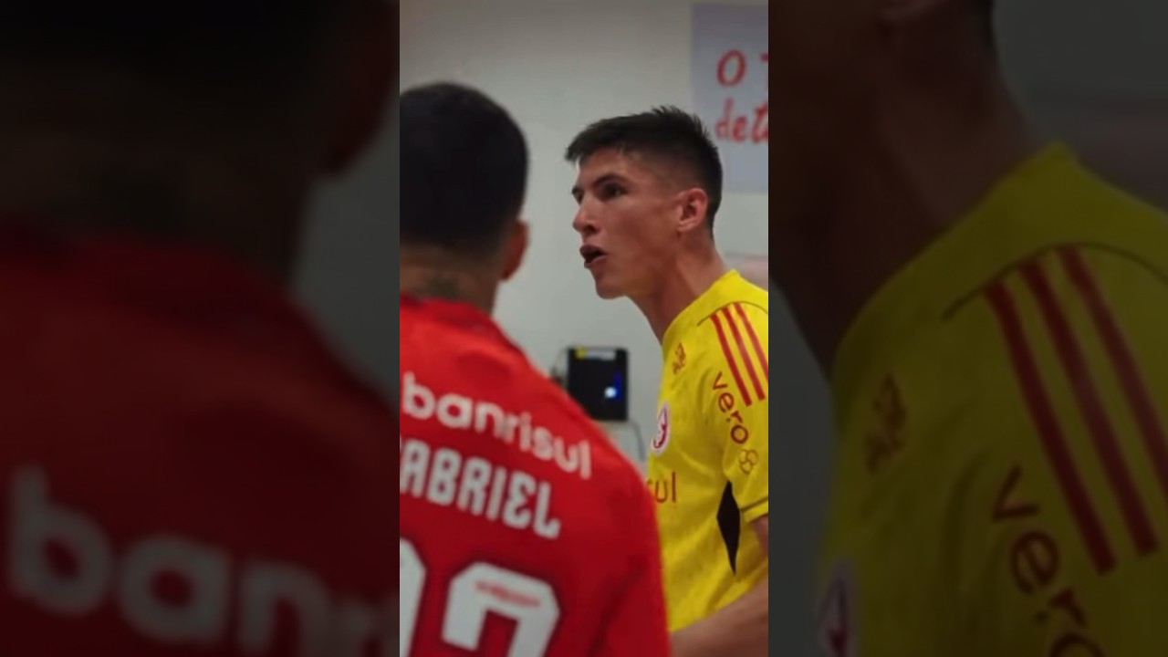 ROCHET NO VESTI&Aacute;RIO PR&Eacute;-JOGO DO GRENAL! #colorado #inter #internacional