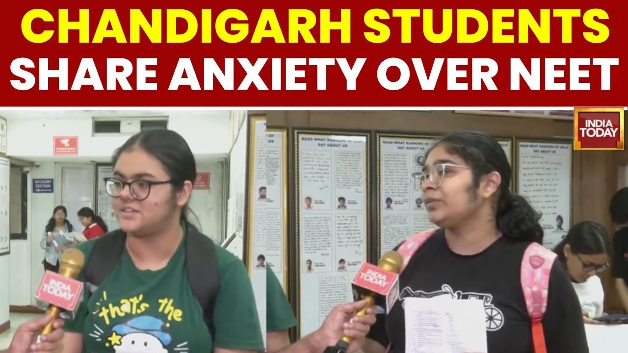 NEET UG 2026: Chandigarh Candidates Share Stress and Exam Anxiety Ahead of June 21 Re-Test