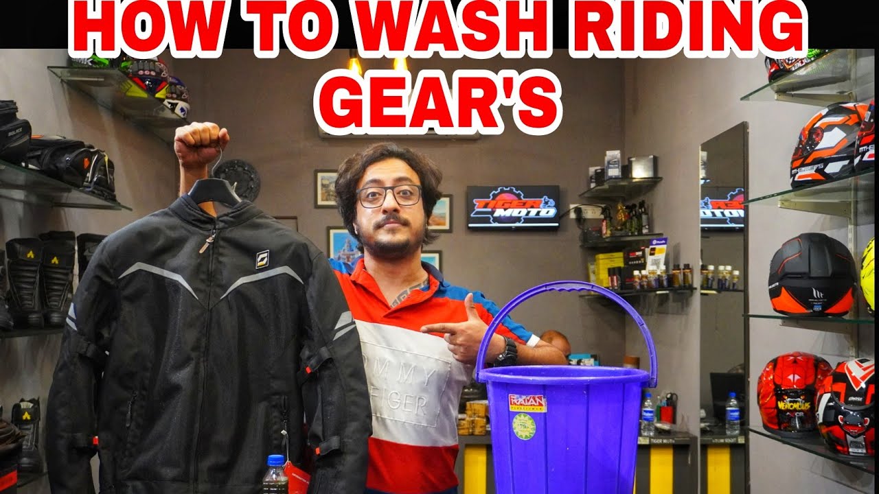 How to Clean/Maintain Riding Gears #Technicaltiger #Tigerkoul
