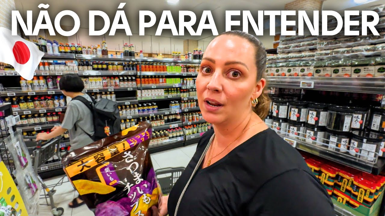 🇯🇵 COMO É UM SUPERMERCADO NO JAPÃO