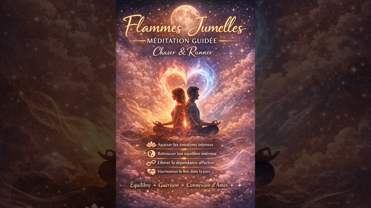 Flammes Jumelles – Méditation guidée Chaser et Runner.