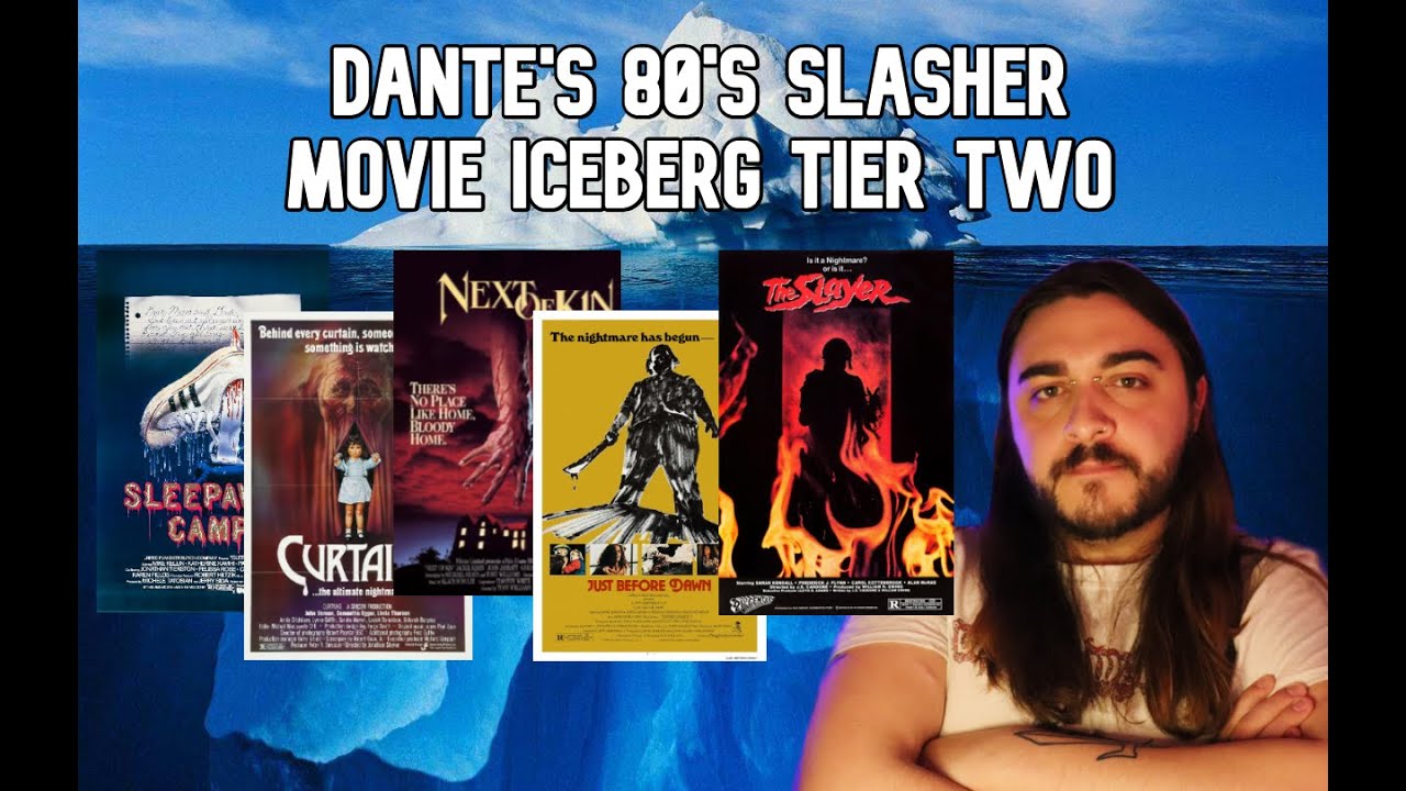 80's SLASHER MOVIE ICEBERG (TIER II)