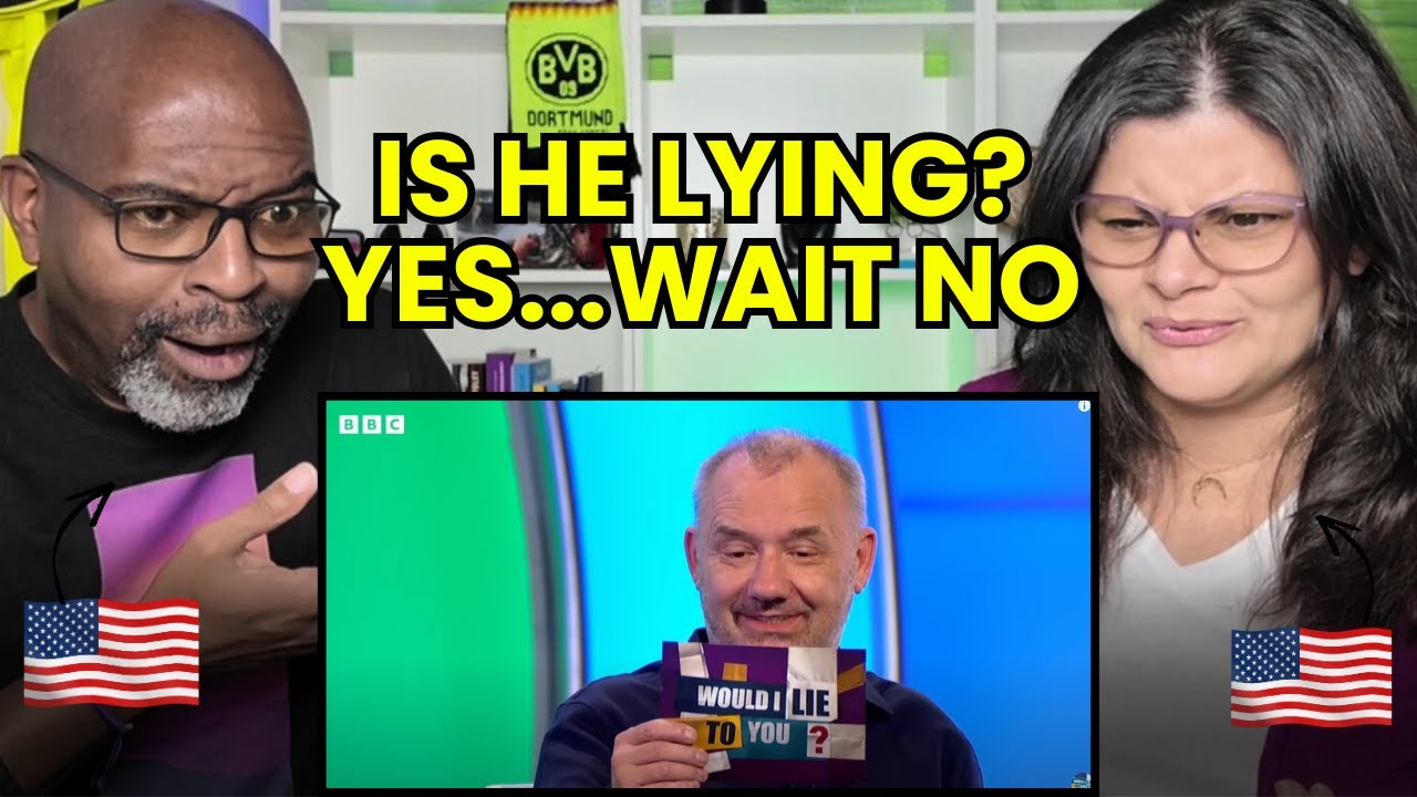 Americans React to Bob Mortimer on Would I Lie To You? HILARIOUS!