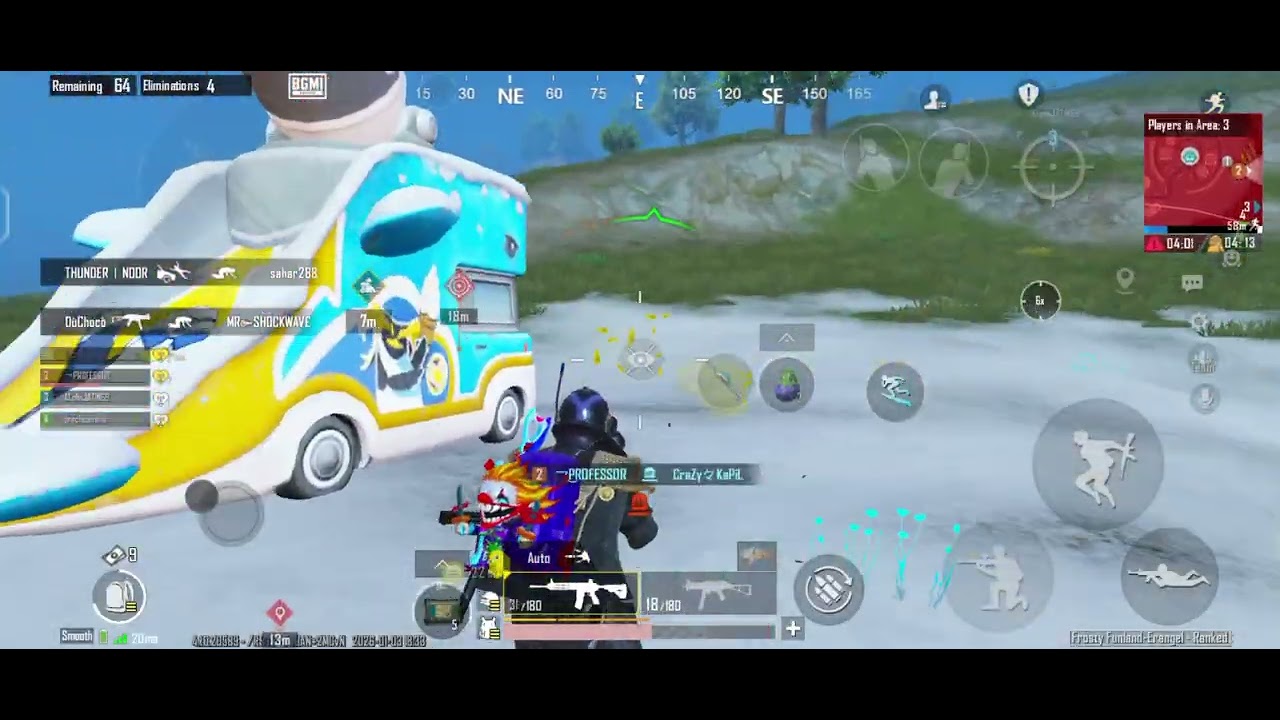2nd BGMI RUSH GAMEPLAY 