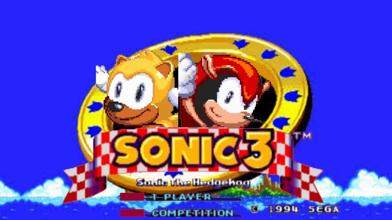 Sonic 3 air مود origins + es mighty & ray