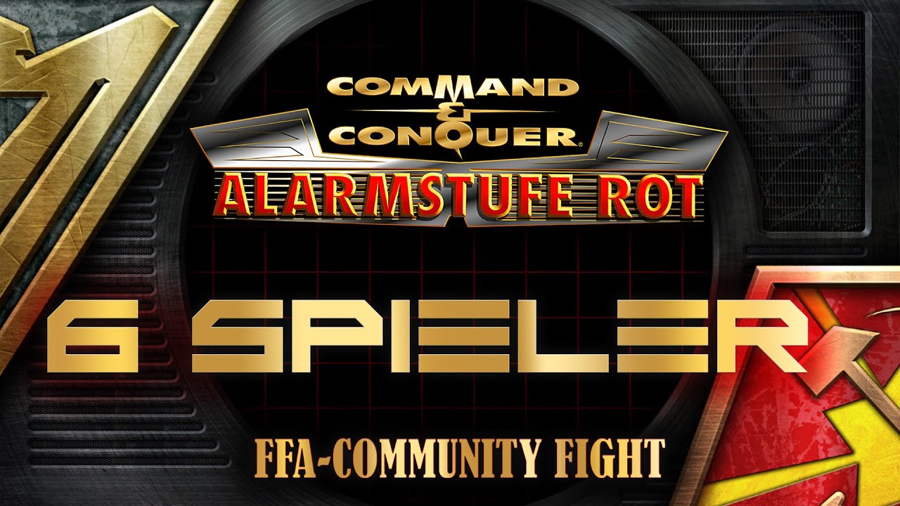 Command and Conquer Red Alert eSports Classic League 2025 | 6 Spieler FFA Community Match