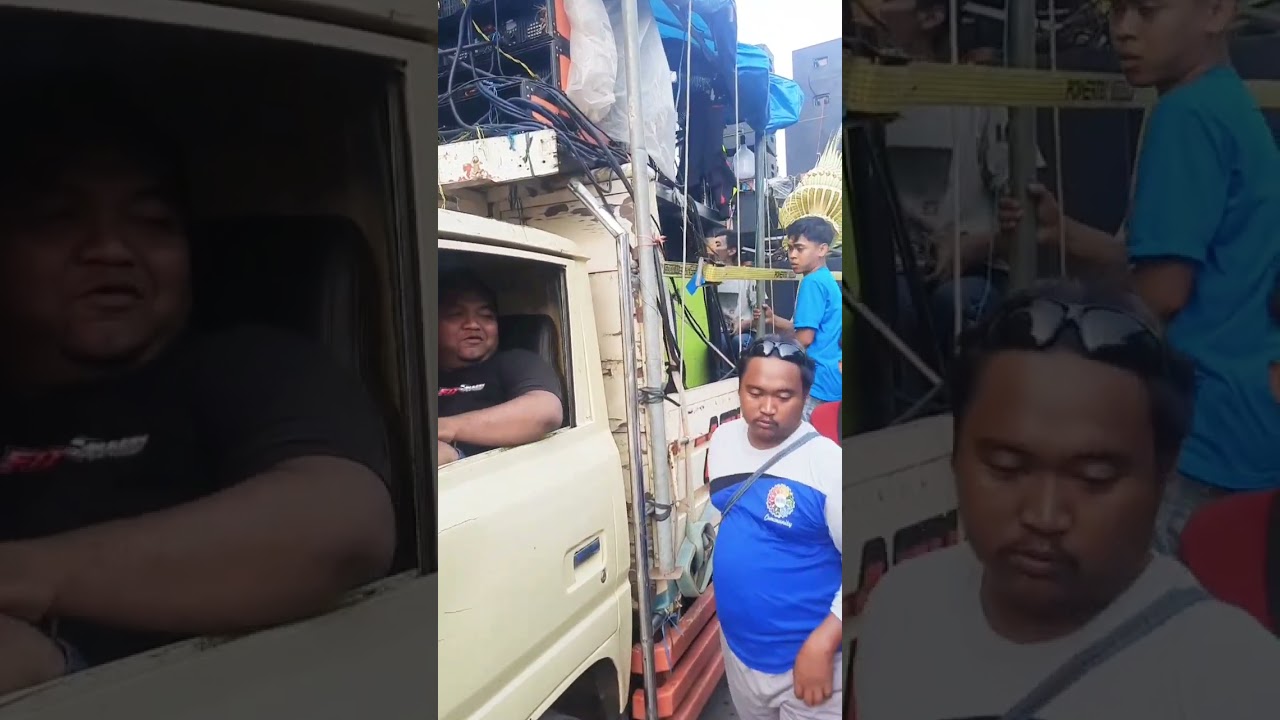 ashraf audio dan crew mode truk engkel!karnaval sumbersari2025 #karnaval #fyp