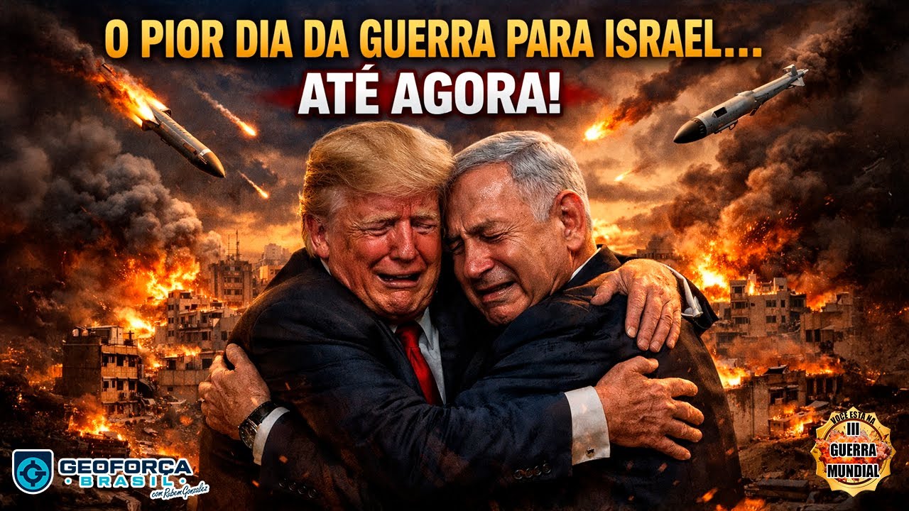 A VINGANÇA DO IRÃ! O PIOR DIA DA GUERRA PARA ISRAEL....ATÉ AGORA!