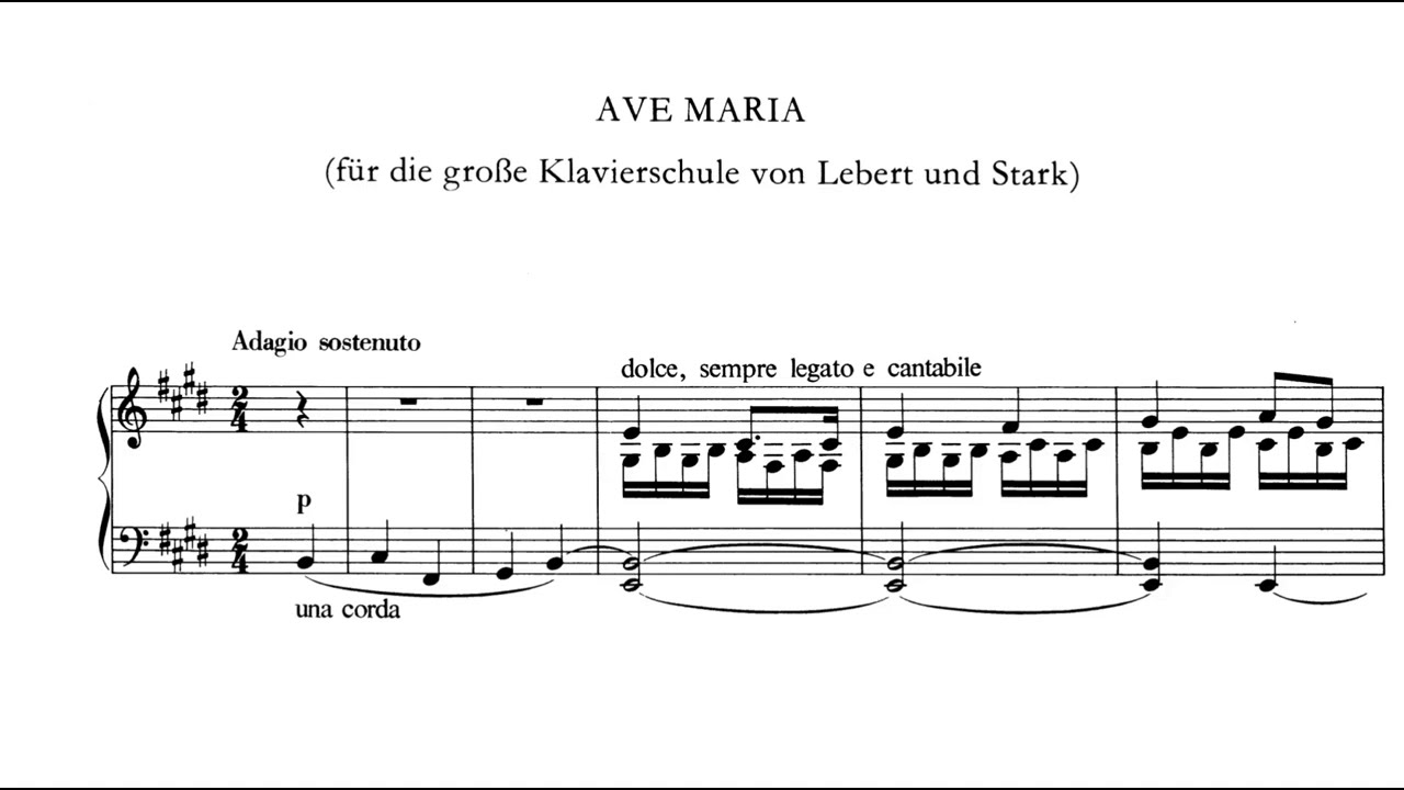 Liszt - Ave Maria 'Die Glocken von Rom', S182 (Owens)