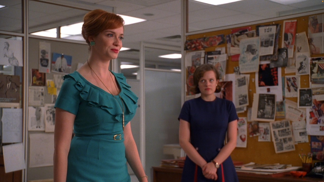 Joan’s Sharp Retort: Handling Joey’s Office Misstep with Poise and Power - Mad Men
