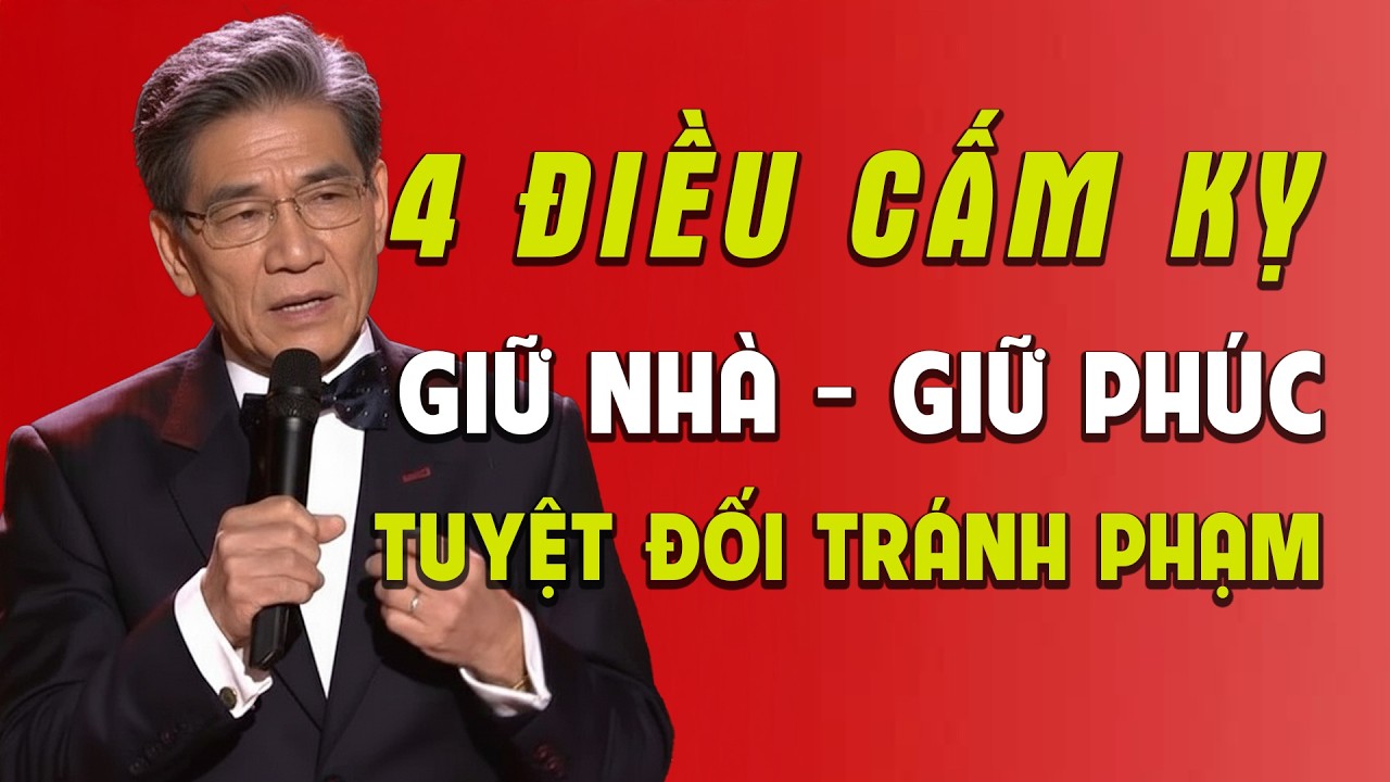 4 Điều Cấm Kỵ Giữ Nhà Giữ Phúc  - Tuyệt Đối Tránh Phạm Phải