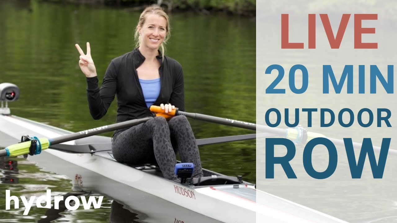 20-Minute Rowing Workout on the Charles River with Laine