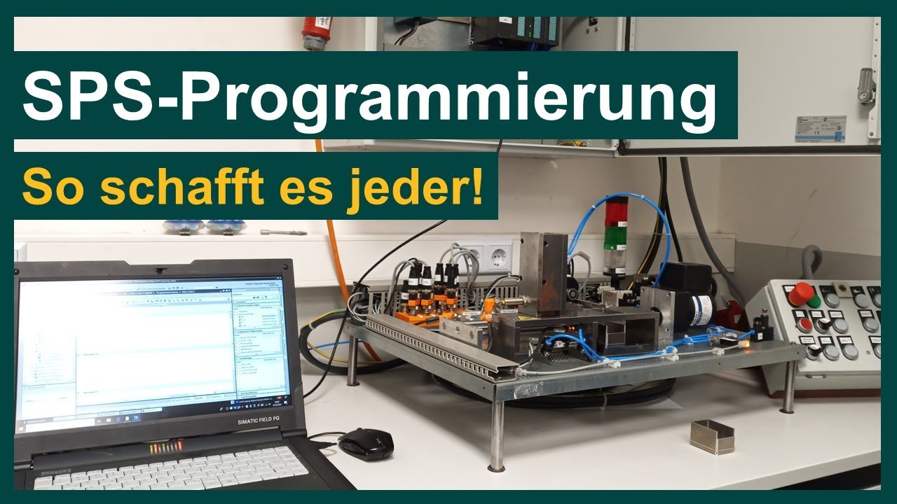SPS-Programmierung einfach erklärt | Mechatroniker Abschlussprüfung | TIA Portal
