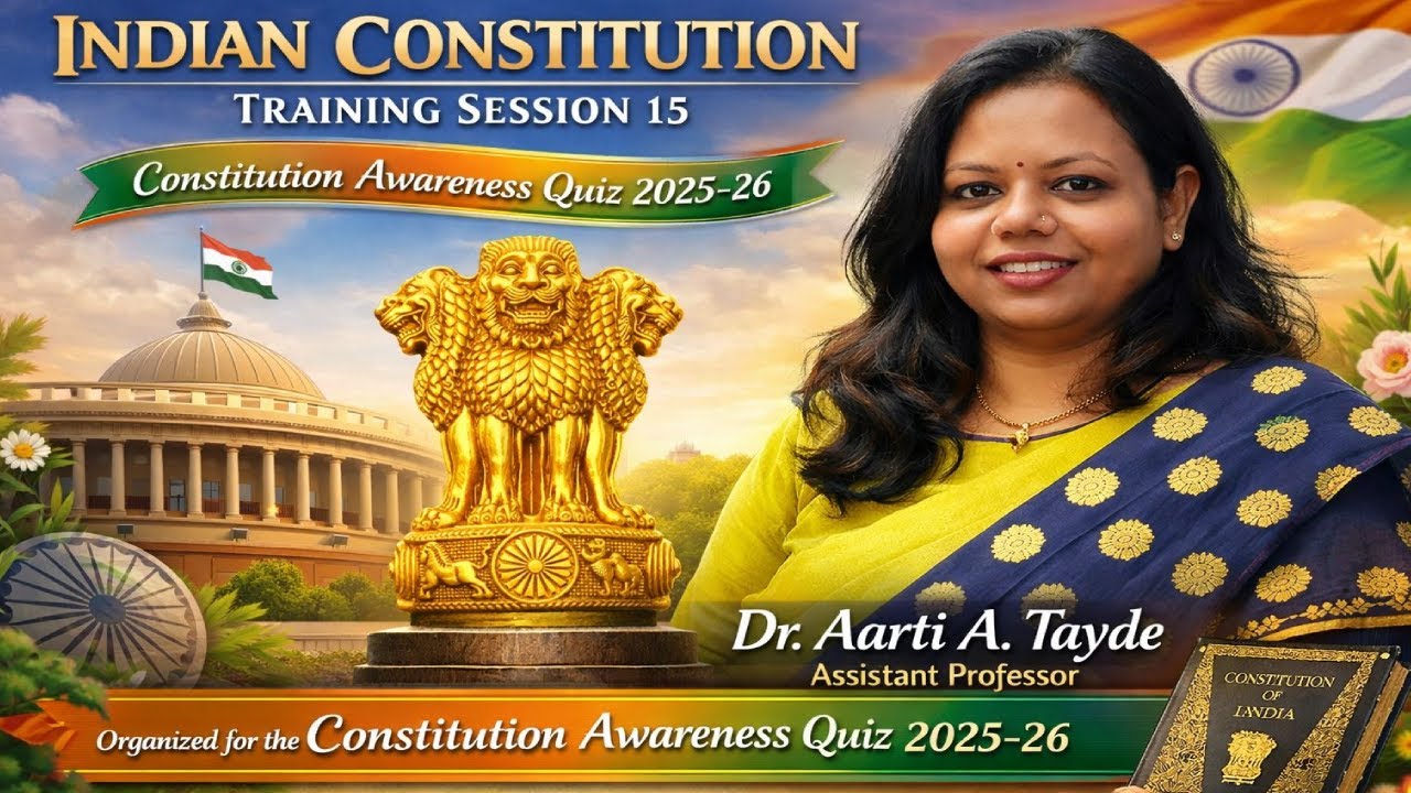 Indian Constitution Training Season Day - 15, for the Constitution Awareness Quiz