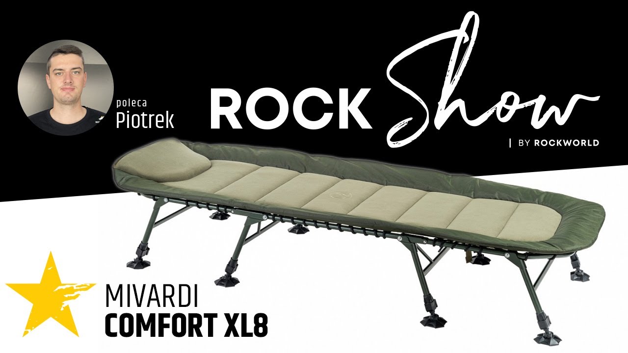 Mivardi Comfort XL8 - ł&oacute;żko karpiowe