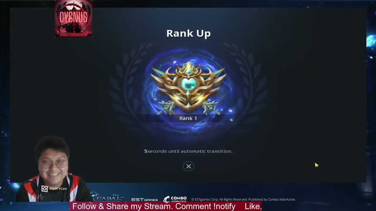 CABAL INFINITE COMBO-  STREAM 10