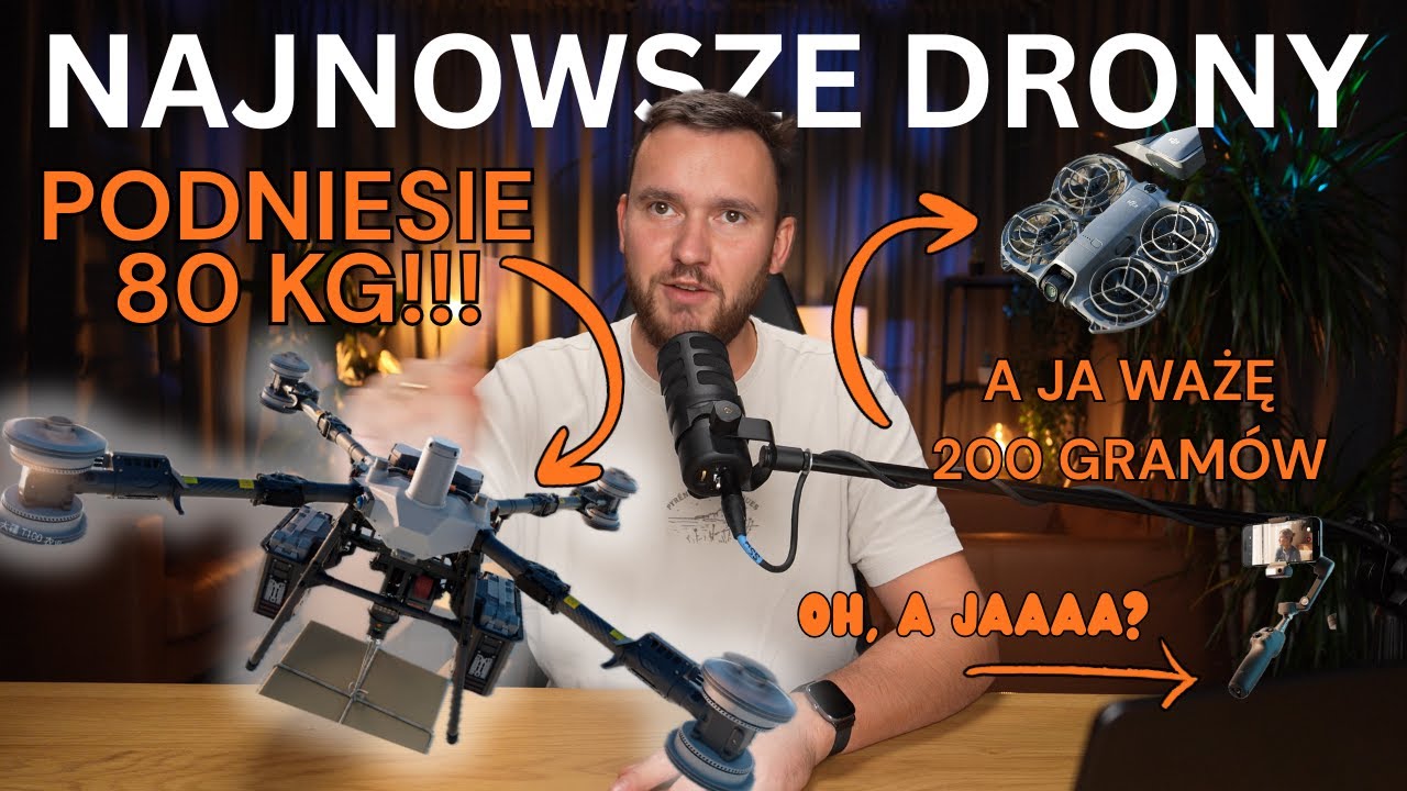 PREMIERY DJI NEO 2, DJI OSMO MOBILE 8 i NOWY DJI FLYCART OFICJALNIE!