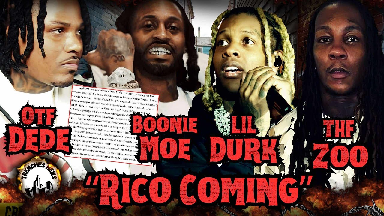 Федералы Lil Durk подтвердили, что OTF Boonie Moe и THF Bayzoo планировали убить Ричо и Мунну Дьюк 😱