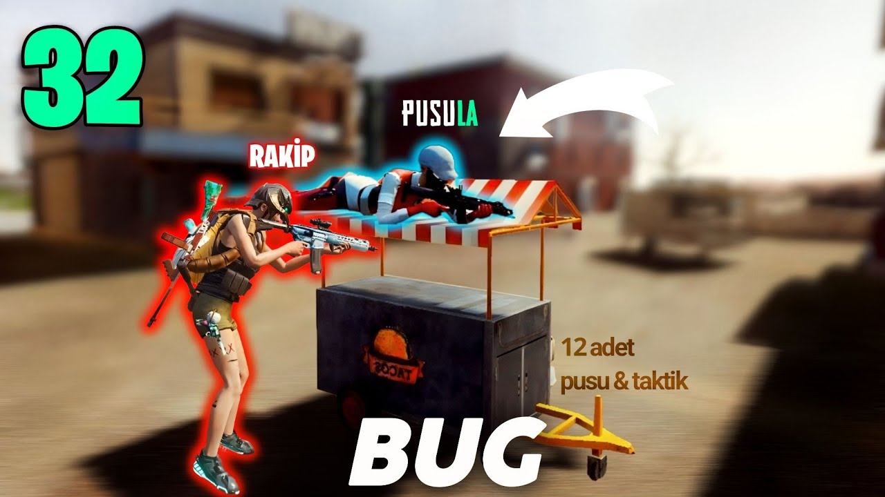 PUBG NEW STATE BUG❌GÖRÜNMEZLİK KAYA BUGU LAGNA rank kasma fatih olma taktikleri pusu yerleri LAGNA