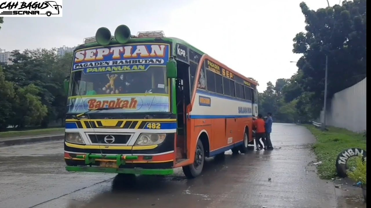 Kp Rambutan-Subang paling kenceng dijalurnya`naik Bus pantura Warga baru Septian`
