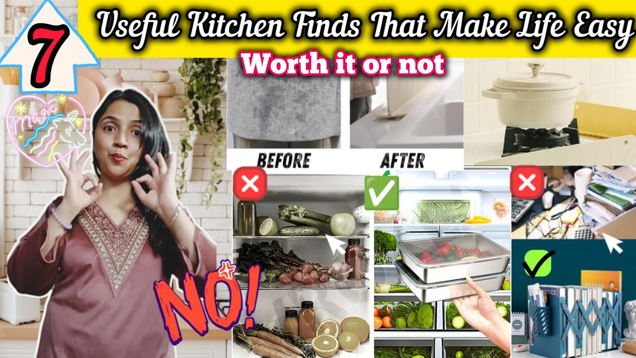 7 Useful Home & Kitchen Improvement Tools from Amazon | Must Have Amazon Kitchen Products