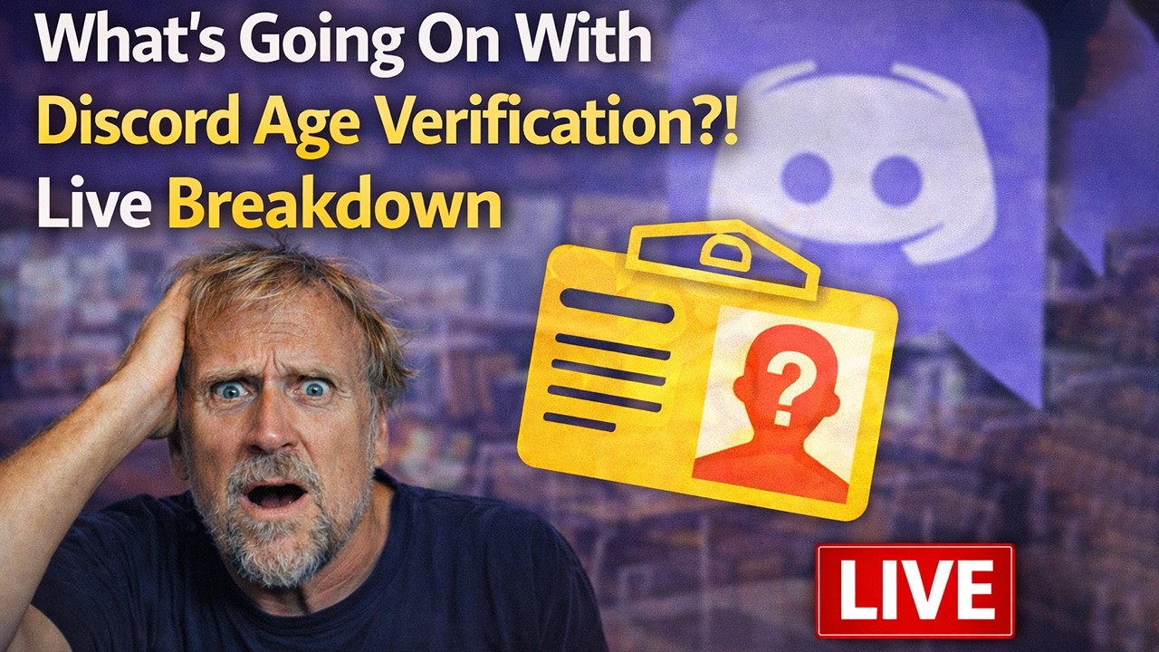 What’s Going On With Discord Age Verification?! Live Breakdown (Part 2)