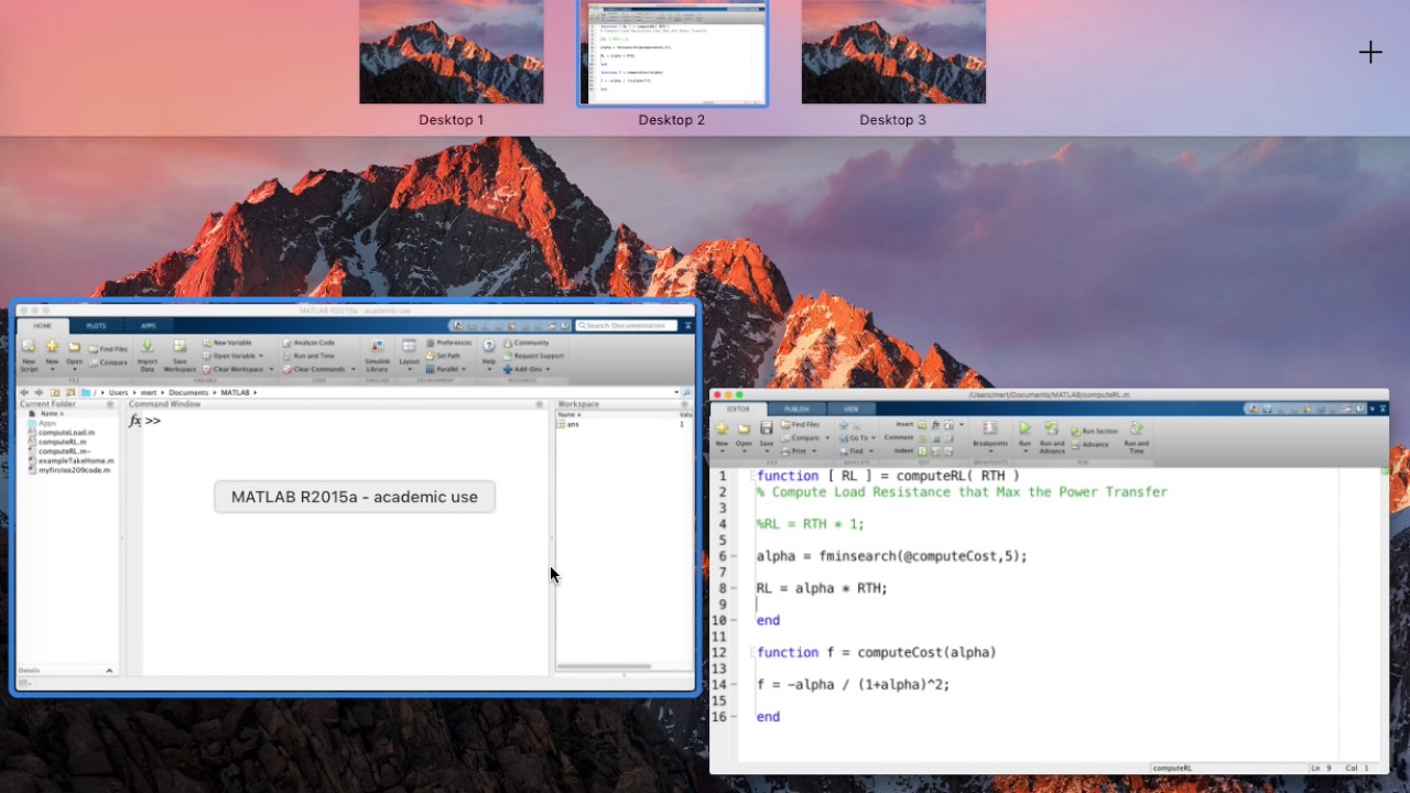 Introduction to Unconstrained Optimization with MATLAB