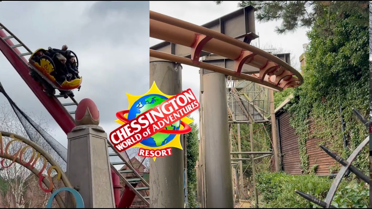 Chessington February Half Term Vlog - BUSY!
