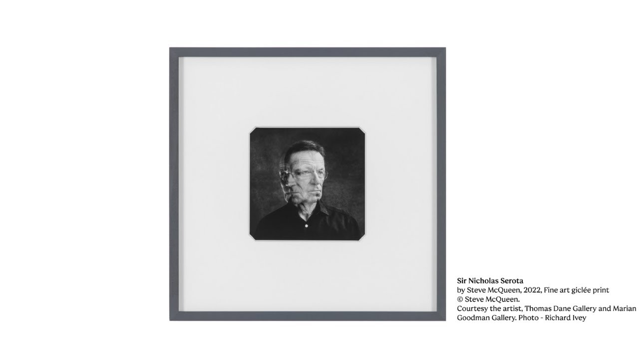 Sir Nicholas Serota on his commissioned portrait