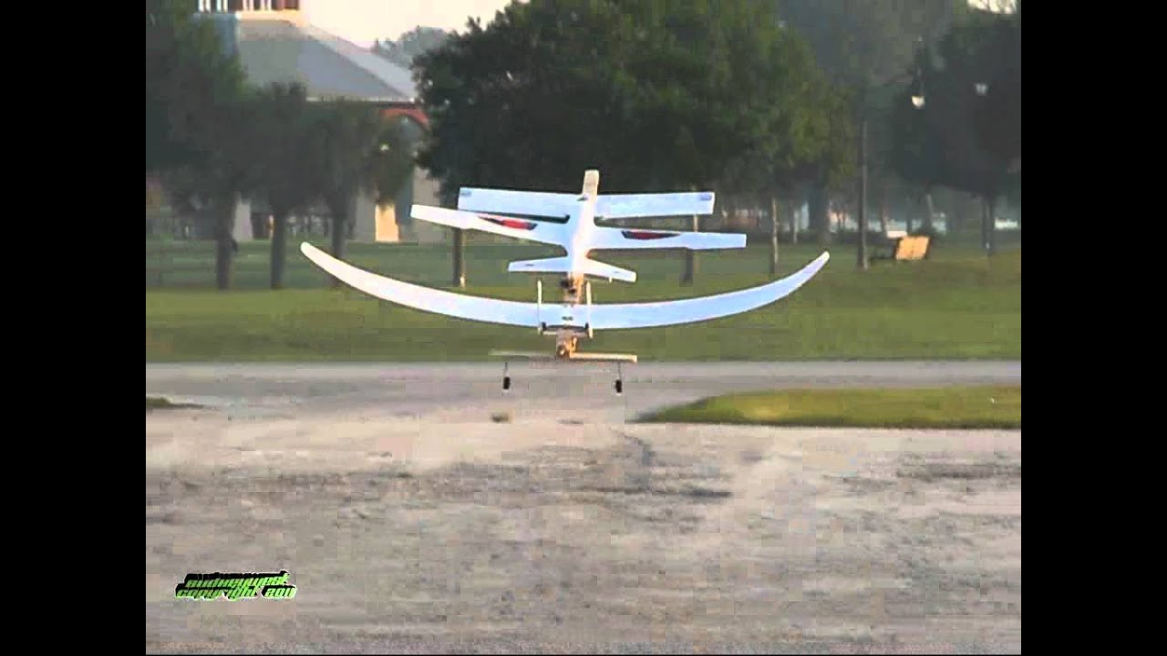 RC Canard with Glider Piggyback - Crash
