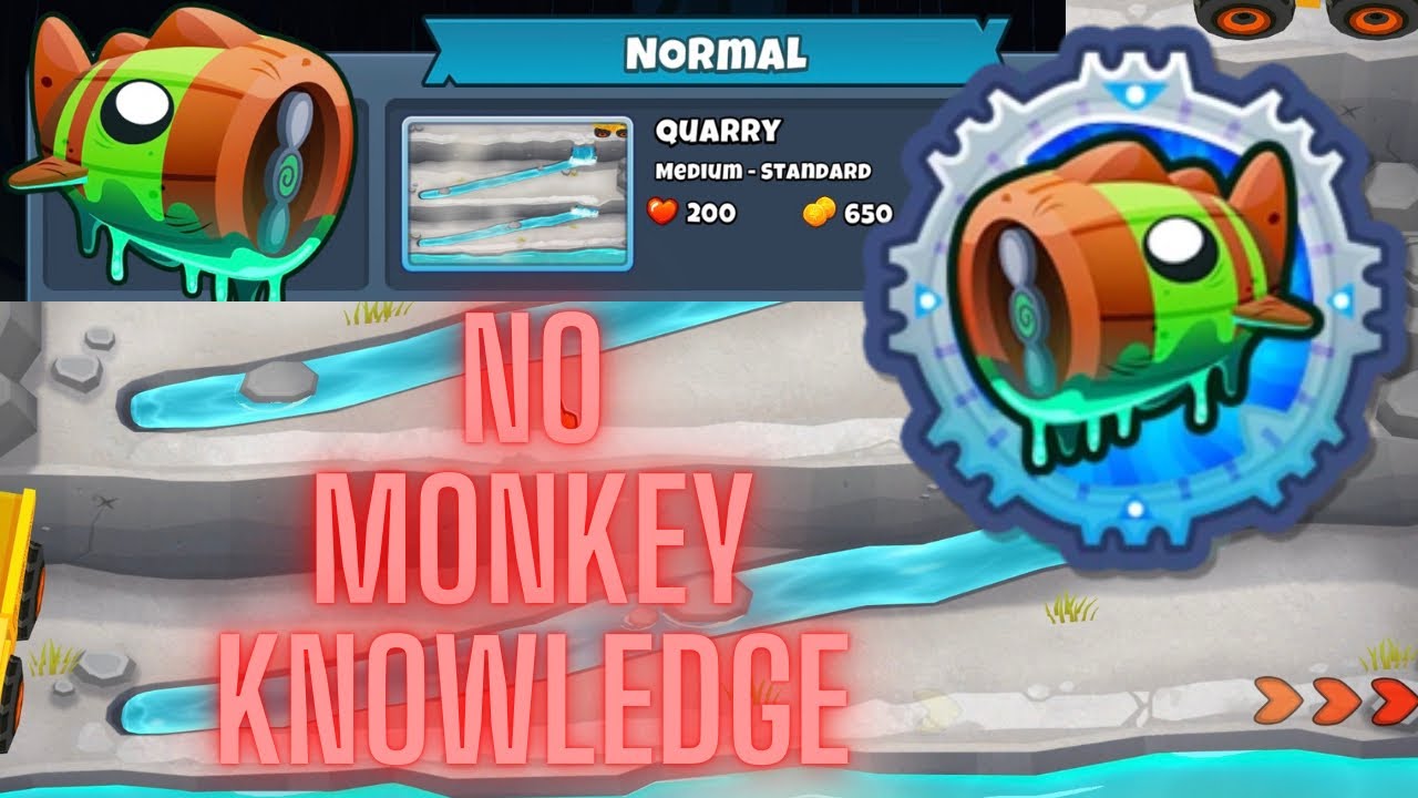 BTD6 Bloonarius Normal Tutorial - NO MK - Quarry