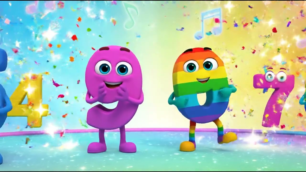 Numbers Dance 1-10 | Counting Song for Kids | Brain Break Dance