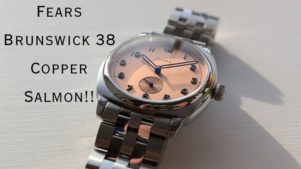 Обзор часов - Fears Brunswick 38 Copper Salmon — лучший циферблат года?
