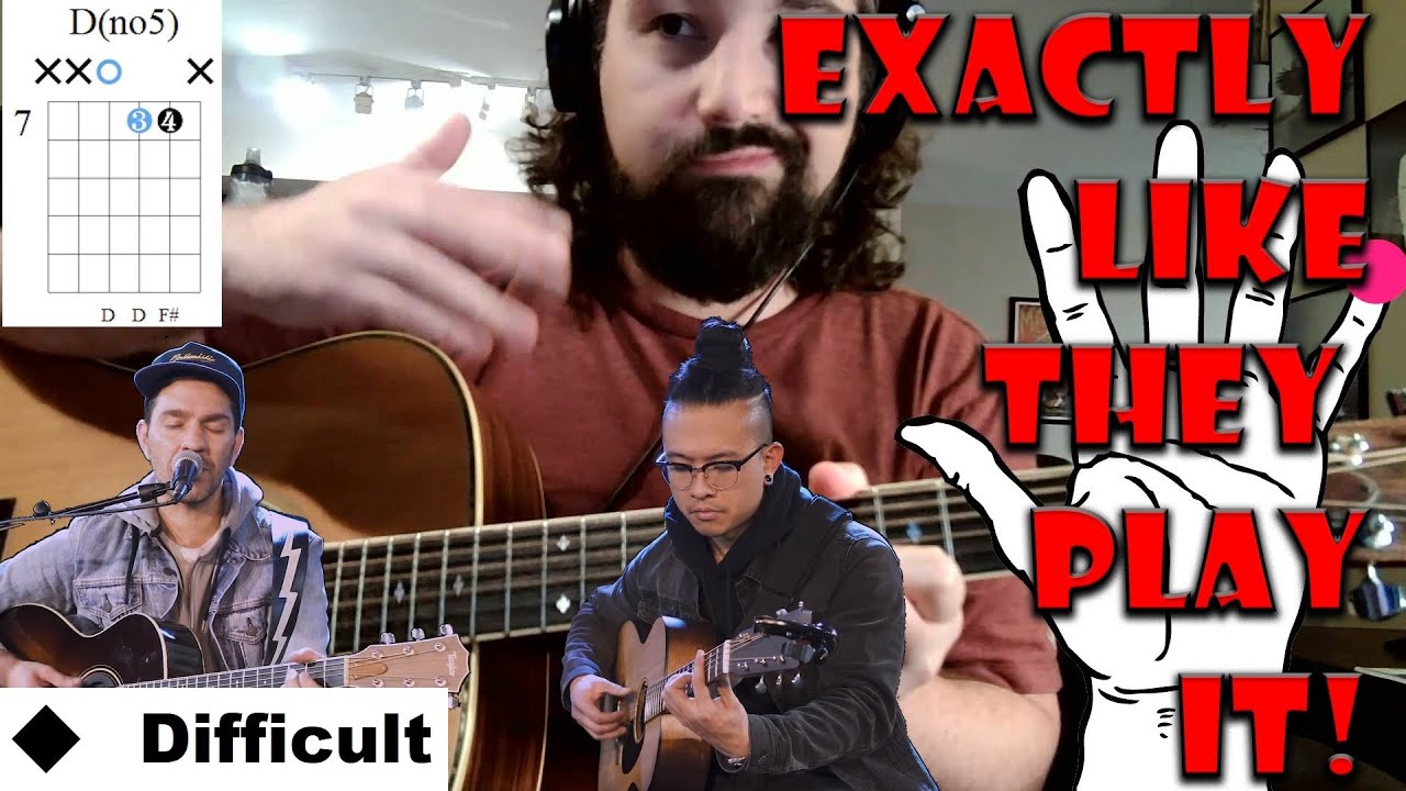 Guitar Tutorial - Andy Grammer - Don't Give Up On Me - Lesson + TAB