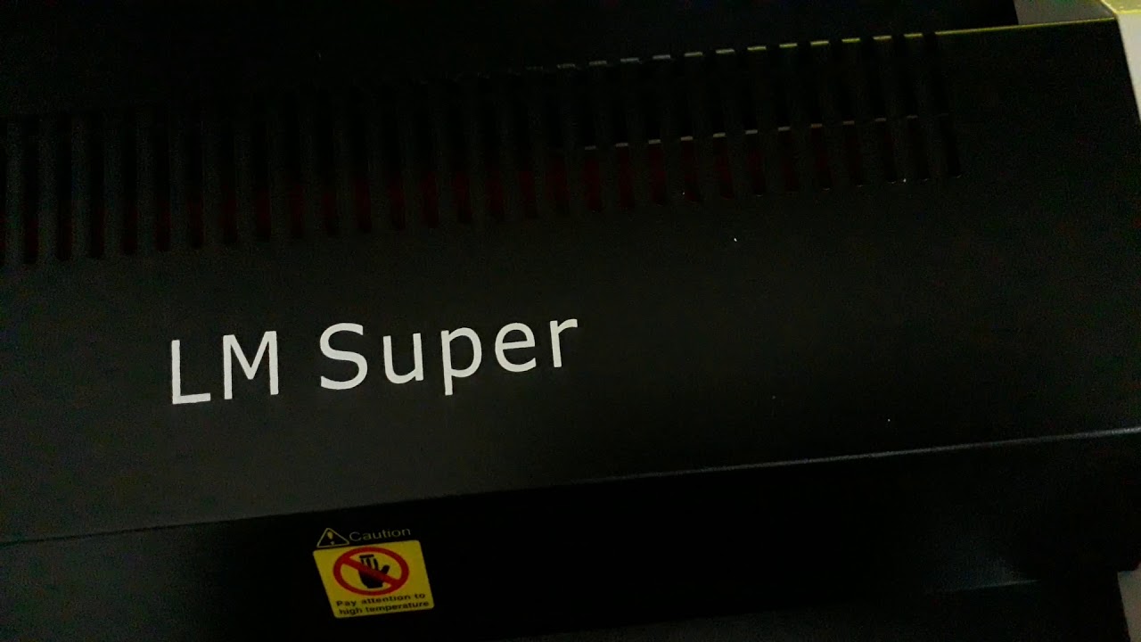 VMS PROFESSIONAL LAMINATOR LM SUPER LAMINATION MACHINE