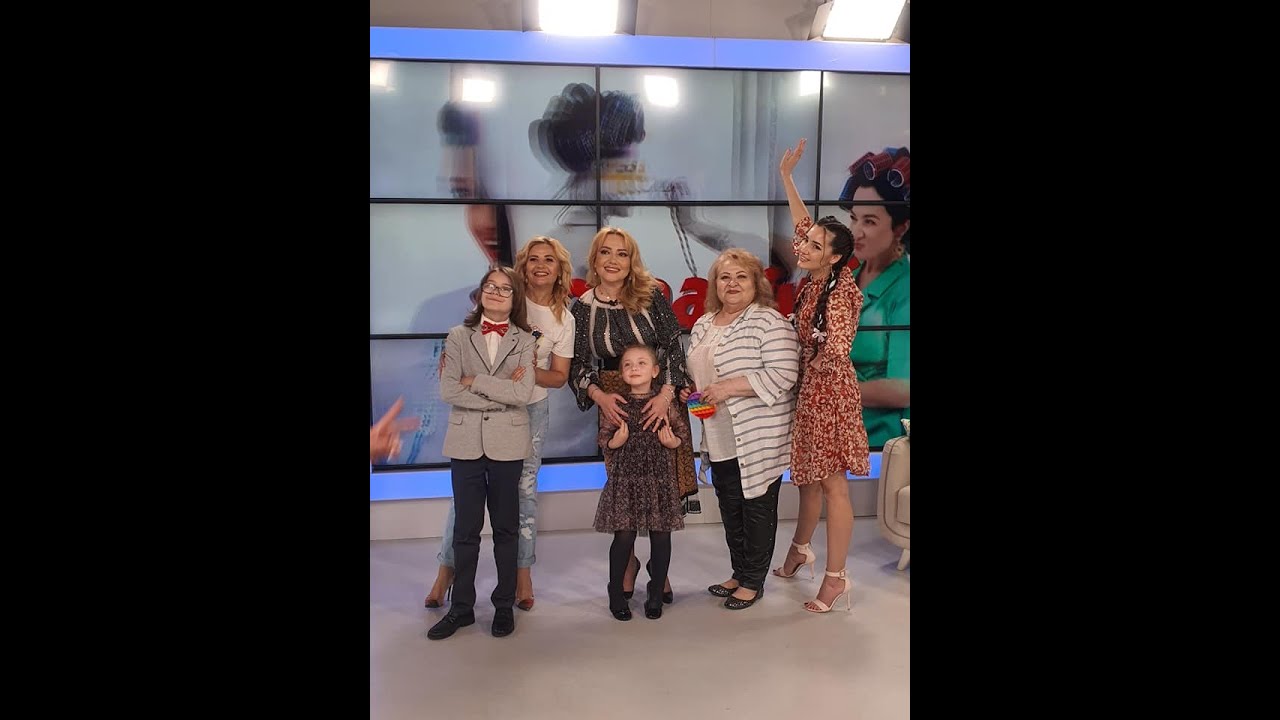 Adriana Ochișanu alături de mama ei Nina și fiica Mihaela, prima apariție tv în această componență!