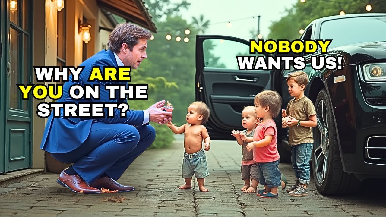 Millionaire CEO adopted 4 unwanted kids — What they did years later will break your heart