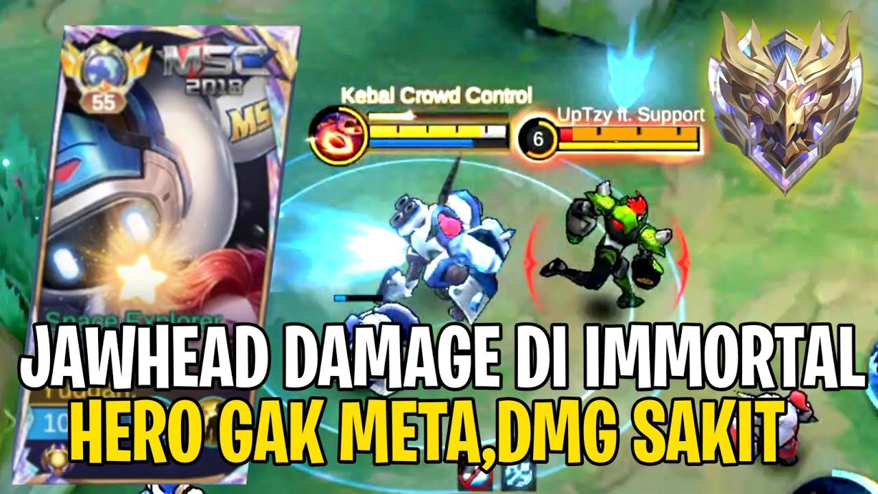 Alasan Mengapa Jawhead Damage Enak Buat Solo Ranked - Top Global Jawhead - Mlbb