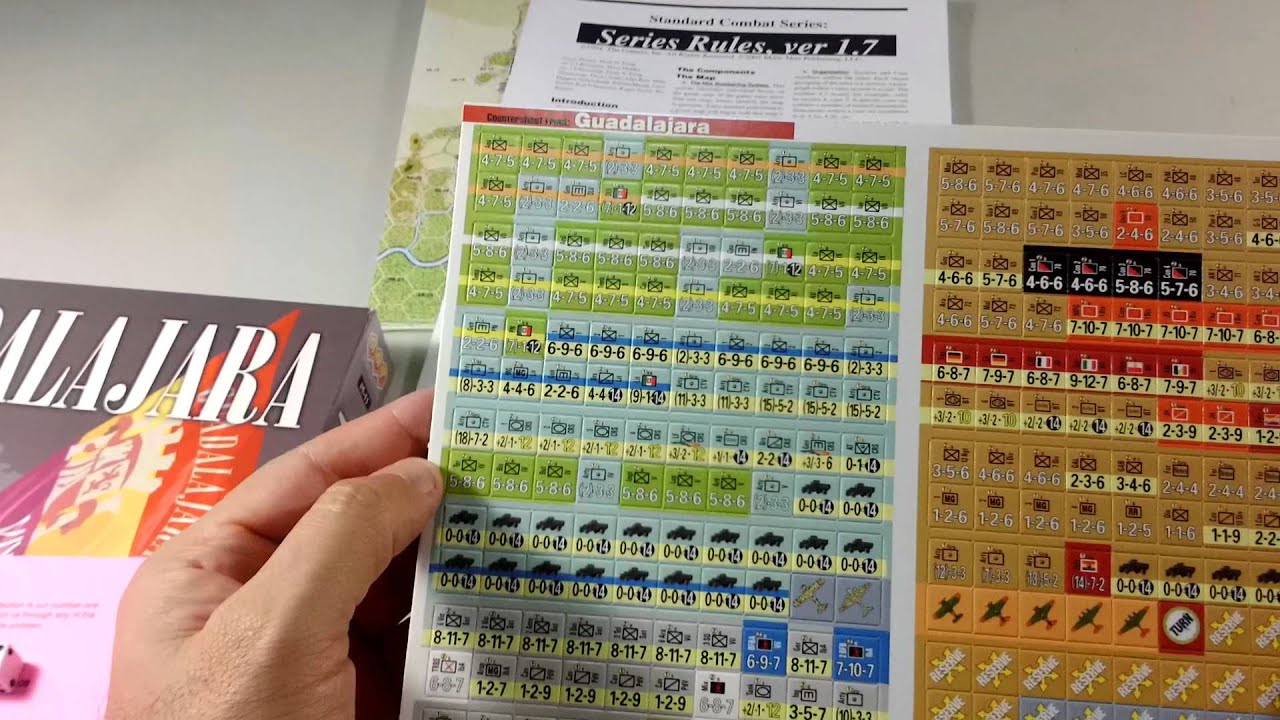 Unboxing of Guadalajara (Multi-Man Publishing/The Gamers)